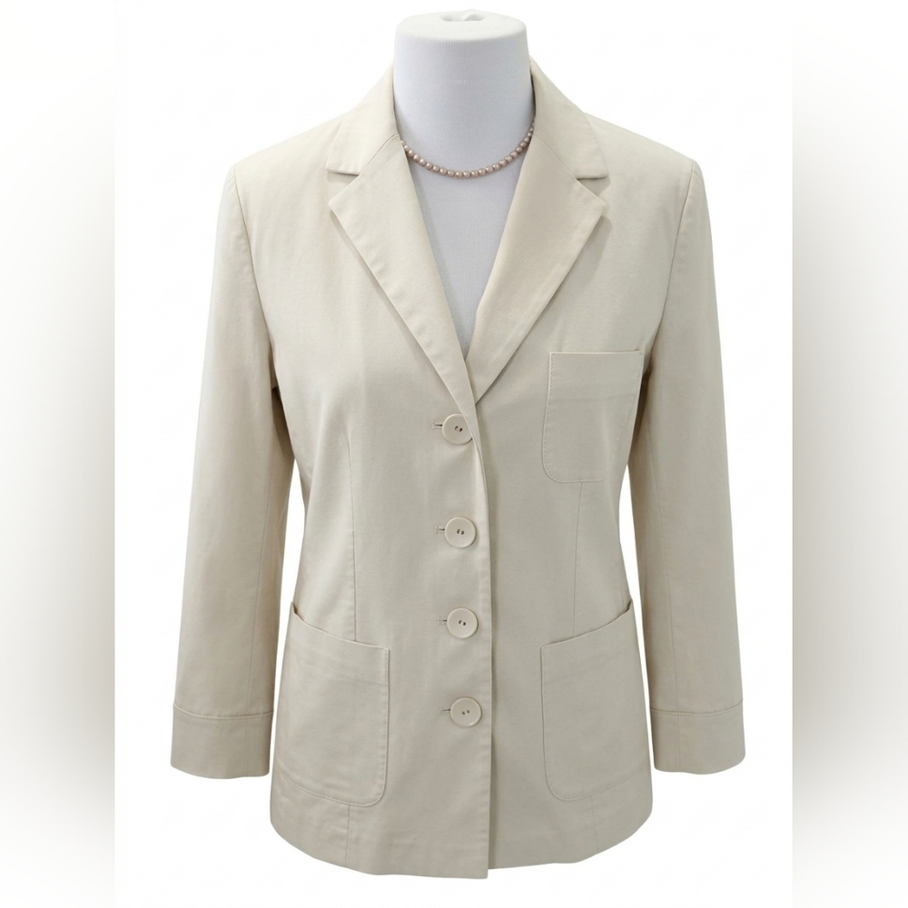 Talbots Stretch Women's Light Tan Jacket